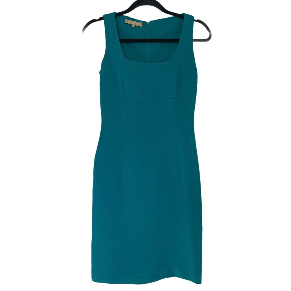Michael Kors high end Italy teal dress size 2